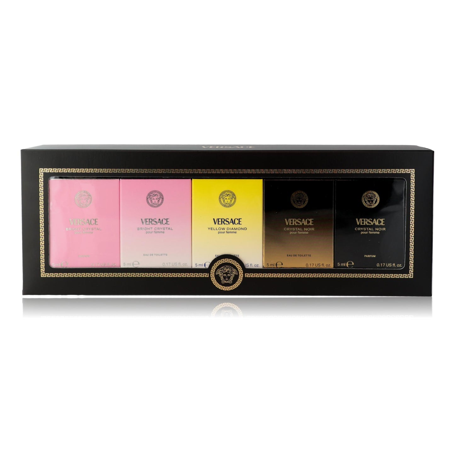 Versace by Versace, 5 Piece Miniatures Set for Women by Versace