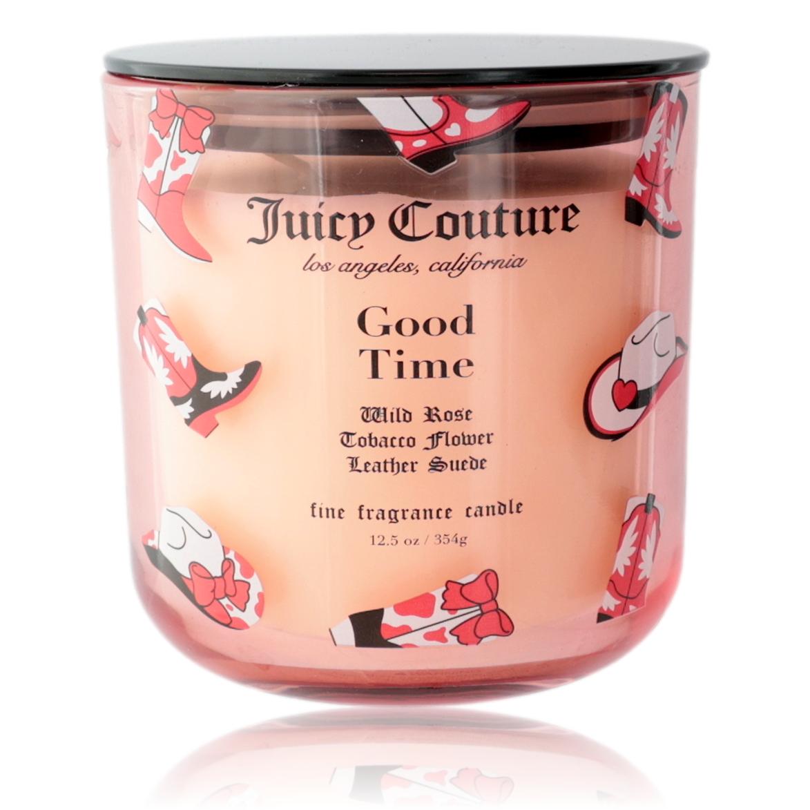 Juicy Couture 12.5 oz Fine Fragrance Candle - Good Time by Juicy Couture