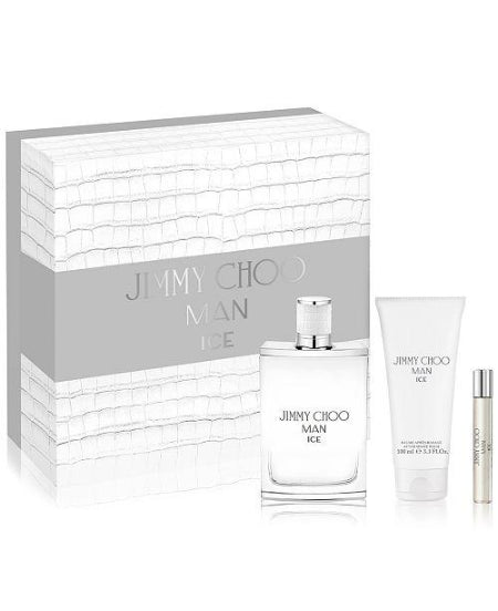 Jimmy Choo Man Ice 3 Piece Gift Set For Men by Jimmy Choo