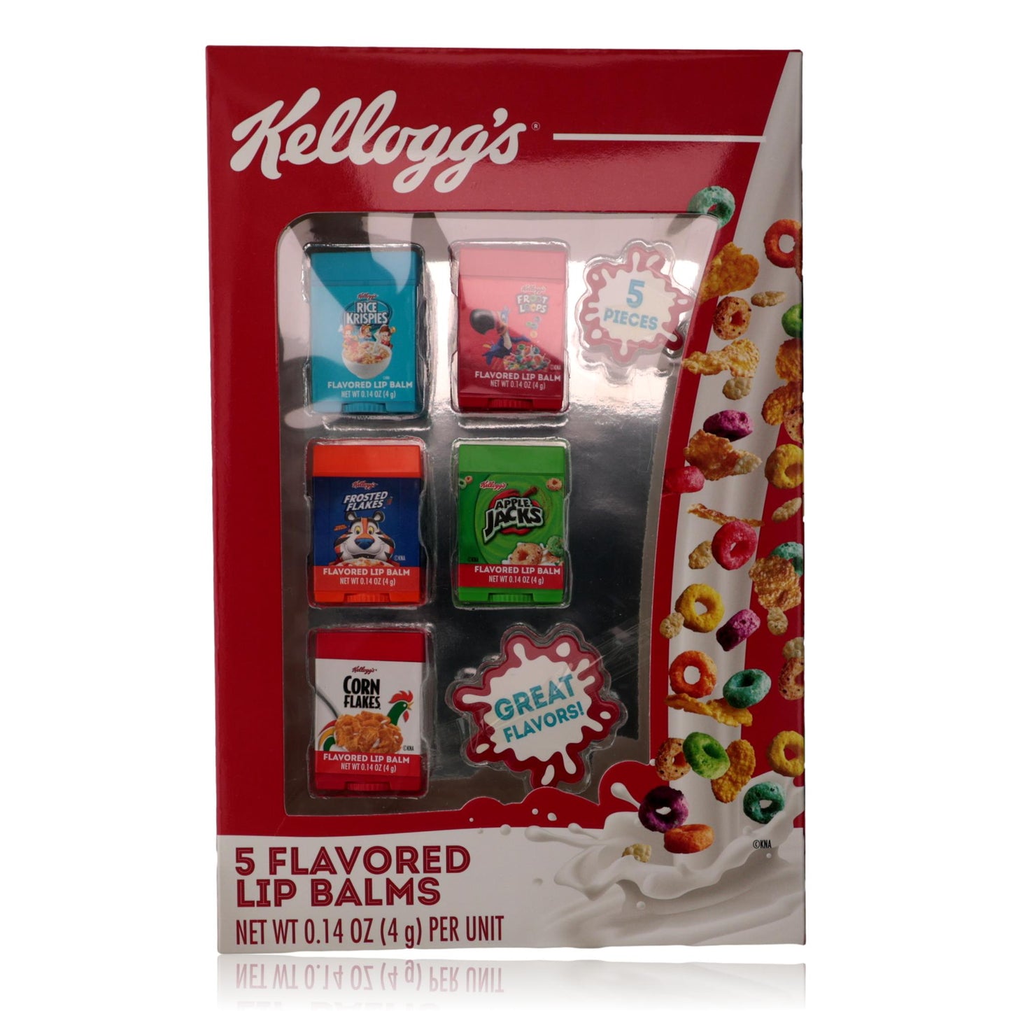 Kellogg's by Kellogg's, 5 Piece Flavored Lip Balm for Kids by Kellogg's