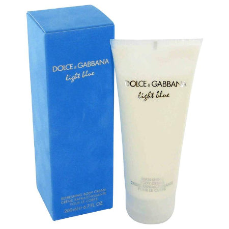 D & G Light Blue Refreshing Body Cream by Dolce & Gabbana