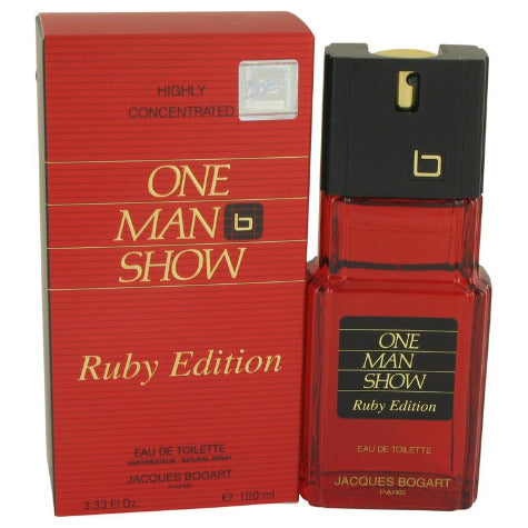One Man Show Ruby Edition Eau De Toilette by Jacques Bogart
