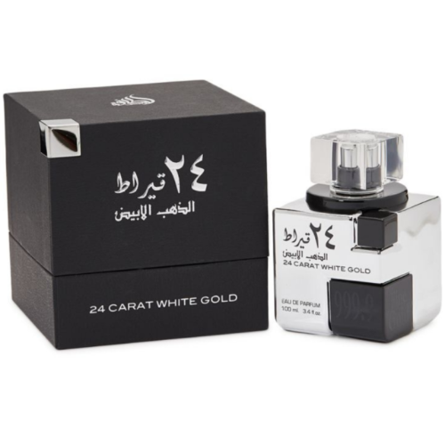 Lattafa 24 Carat White Gold Eau De Parfum by Lattafa