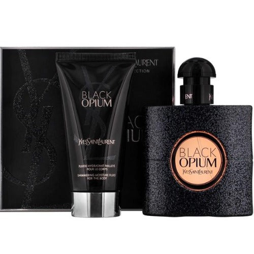 Black Opium Eau De Parfum 2 Piece Gift Set by Yves Saint Laurent