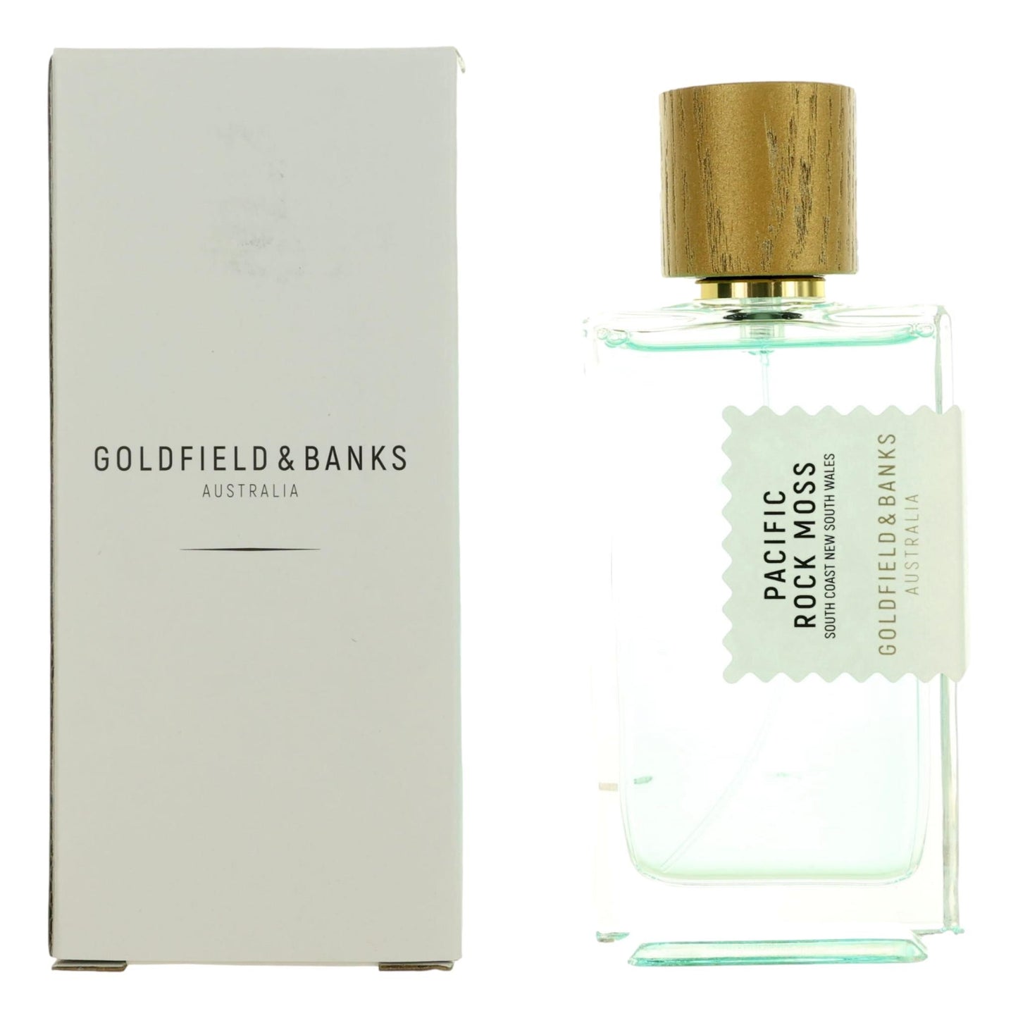 Pacific Rock Moss by Goldfield & Banks, 3.4oz EDP Spray for Unisex Tester by Goldfield & Banks