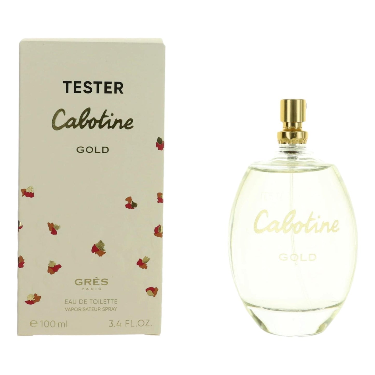 Cabotine Gold by Parfums Gres, 3.4 oz EDT Spray for Women Tester by Parfums Gres