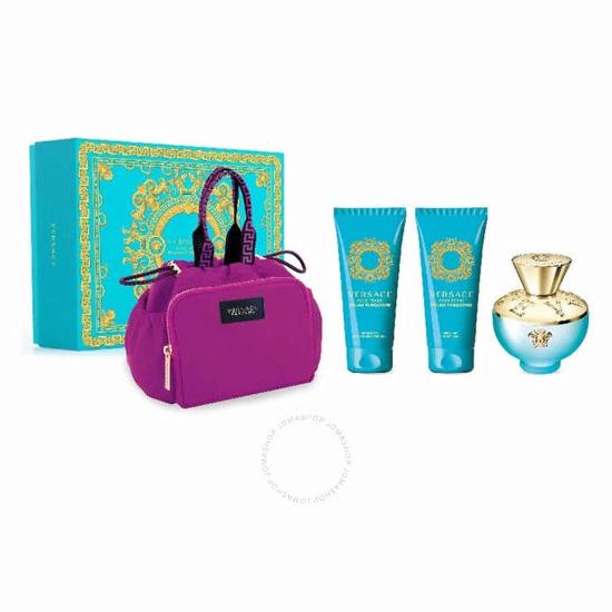 Versace Dylan Turquoise 4 Piece Gift Set by Versace
