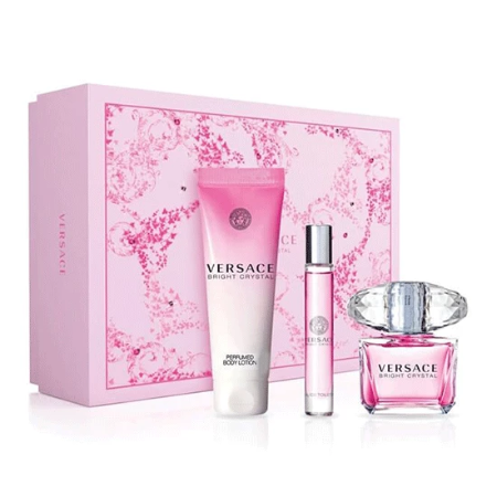 Versace Bright Crystal 3 Piece Gift Set by Versace