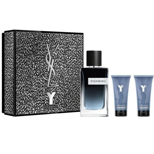 YSL Y Eau De Parfum 3 Piece Gift Set by Yves Saint Laurent