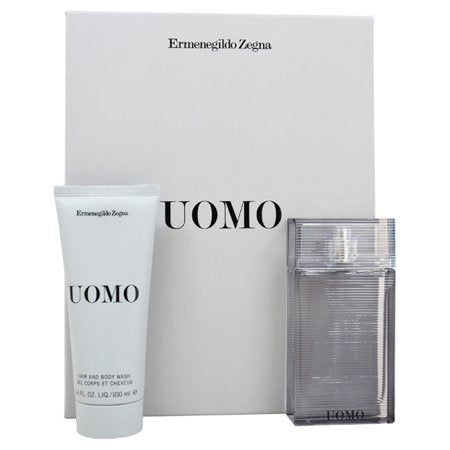 Zegna Uomo 2 Piece Gift Set For Men by Ermenegildo Zegna