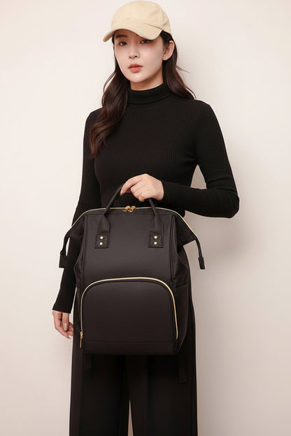 Water-repellent Oxford Fabric Backpack With A Stylish Versatile Design by Baby Joy
