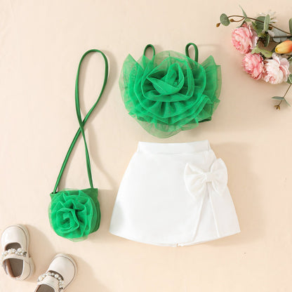 Girl's 3D Flower Pulling Strap Set by Baby Joy