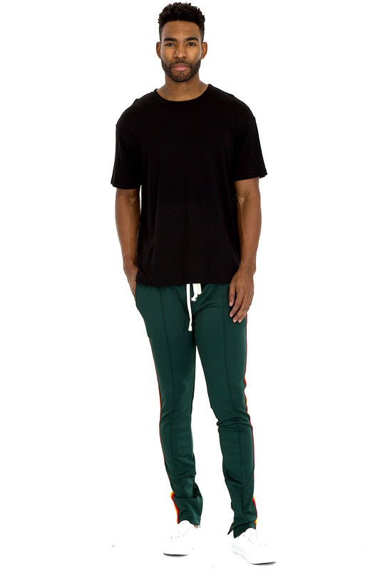 Men's Rainbow Tape Track Pants