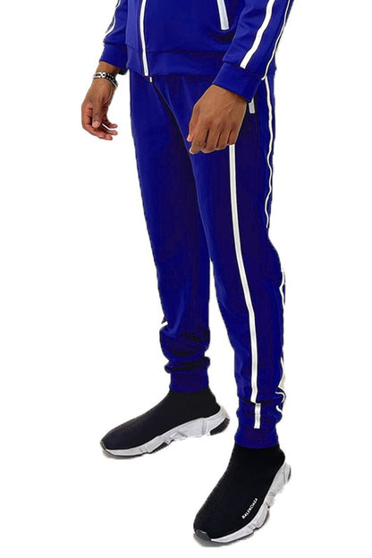 Men's Active Wear Running Track Joggers Royal