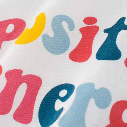 Children'S Clothing, Alphabet Pattern T-Shirts, Cartoon Girls, Short Sleeves by Baby Joy
