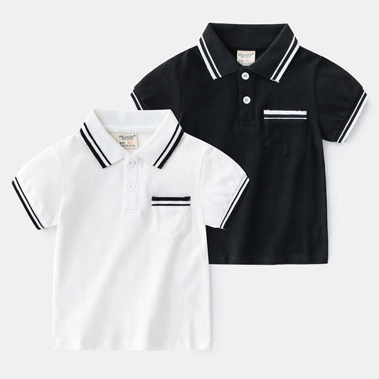 Boys' T-Shirt Summer Polo Shirt by Baby Joy