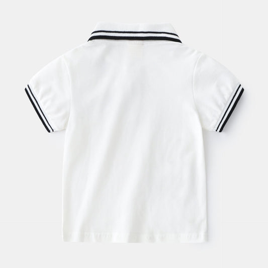 Boys' T-Shirt Summer Polo Shirt by Baby Joy