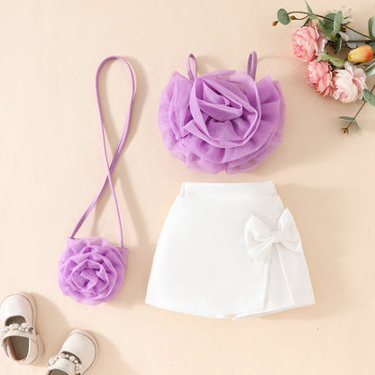 Girl's 3D Flower Pulling Strap Set by Baby Joy
