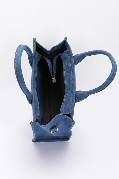 Denim Convertible Tote Bag – Lead-Safe Women's Small Tote