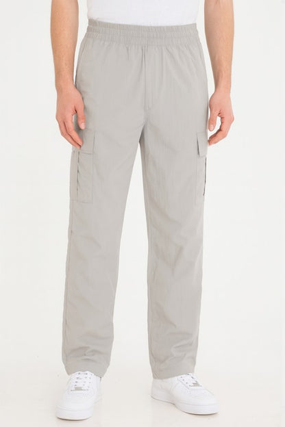 Men's Nylon Classic Cargo Pants Grey