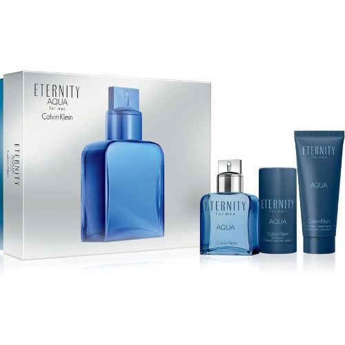 Eternity Aqua 3 Piece Gift Set by Calvin Klein