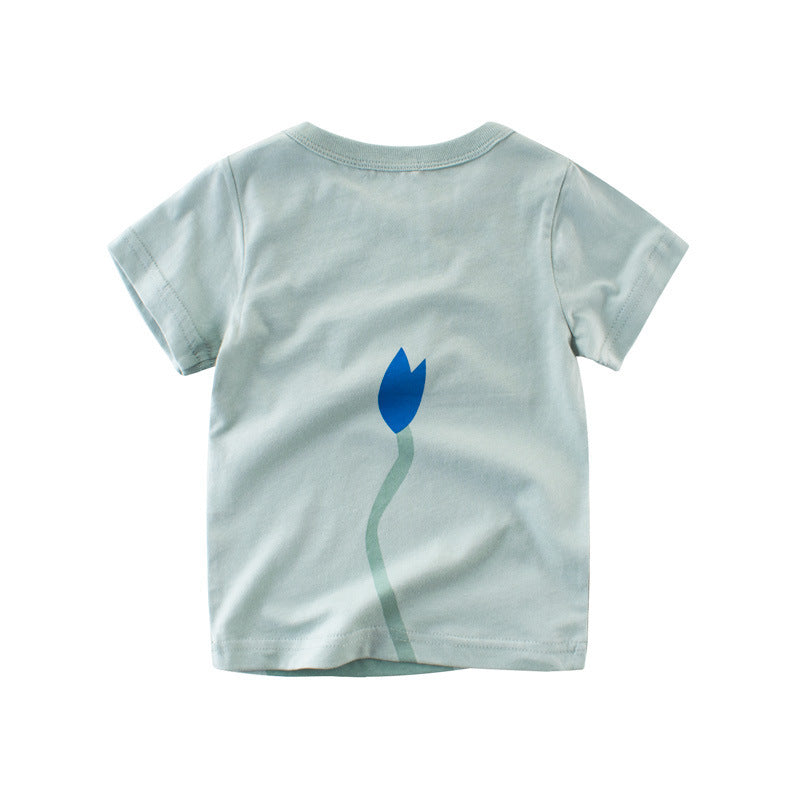Child short sleeve t-shirt boy half sleeve by Baby Joy