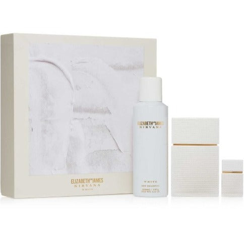 Nirvana White 3 Piece Gift Set by Elizabeth & James