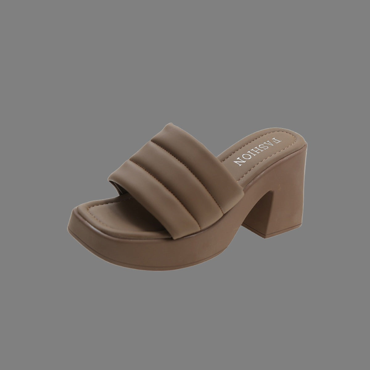 Women's Open-Toe Block Heel Sandals