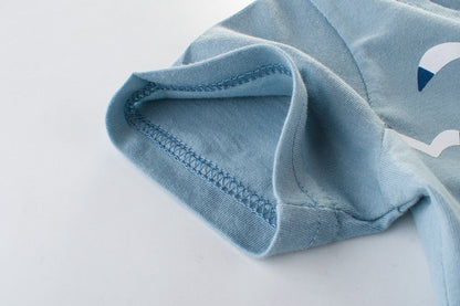 Children's short-sleeved t-shirts, baby clothes, boys by Baby Joy