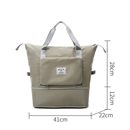 Dry & Wet Separation Sports Shoulder Bag – Large Oxford Gym Bag, 13 Colors