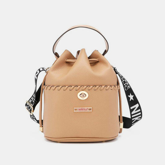 Nicole Lee USA Drawstring Mini Bucket Bag