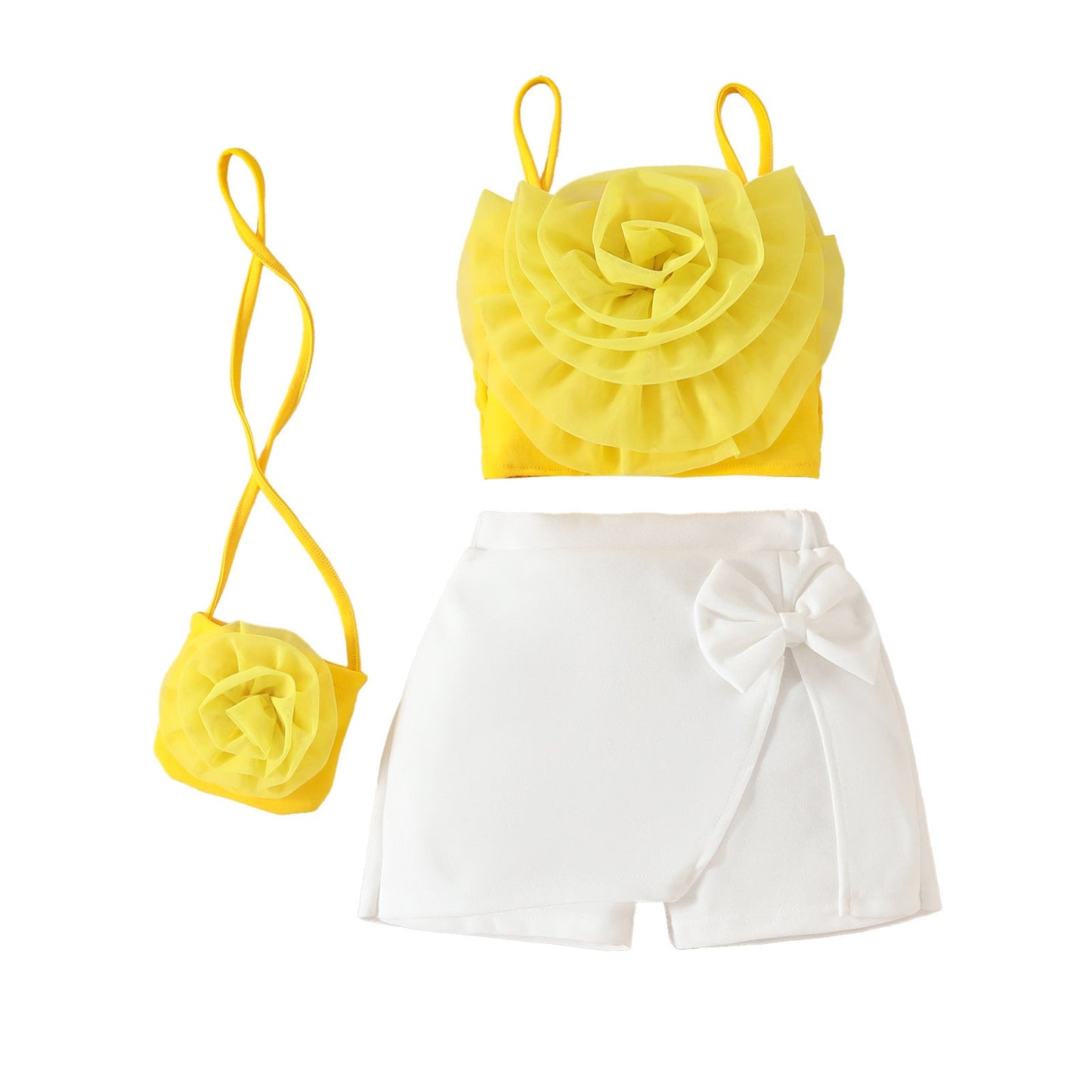 Girl's 3D Flower Pulling Strap Set by Baby Joy
