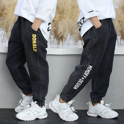 Boys' Jeans Spring And Autumn Models New Spring by Baby Joy