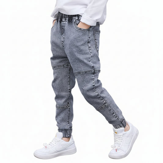Boys' Jeans Spring And Autumn Models New Spring by Baby Joy