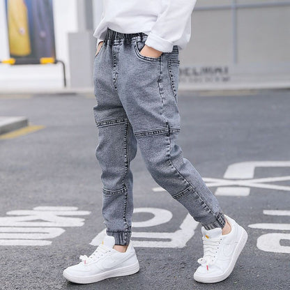Boys' Jeans Spring And Autumn Models New Spring by Baby Joy