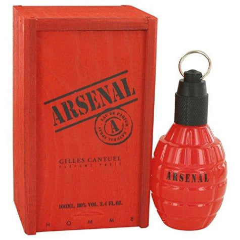Arsenal Red (New) Eau De Parfum by Gilles Cantuel