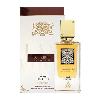 Lattafa Ana Abiyedh Leather Eau De Parfum by Lattafa