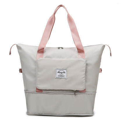 Dry & Wet Separation Sports Shoulder Bag – Large Oxford Gym Bag, 13 Colors