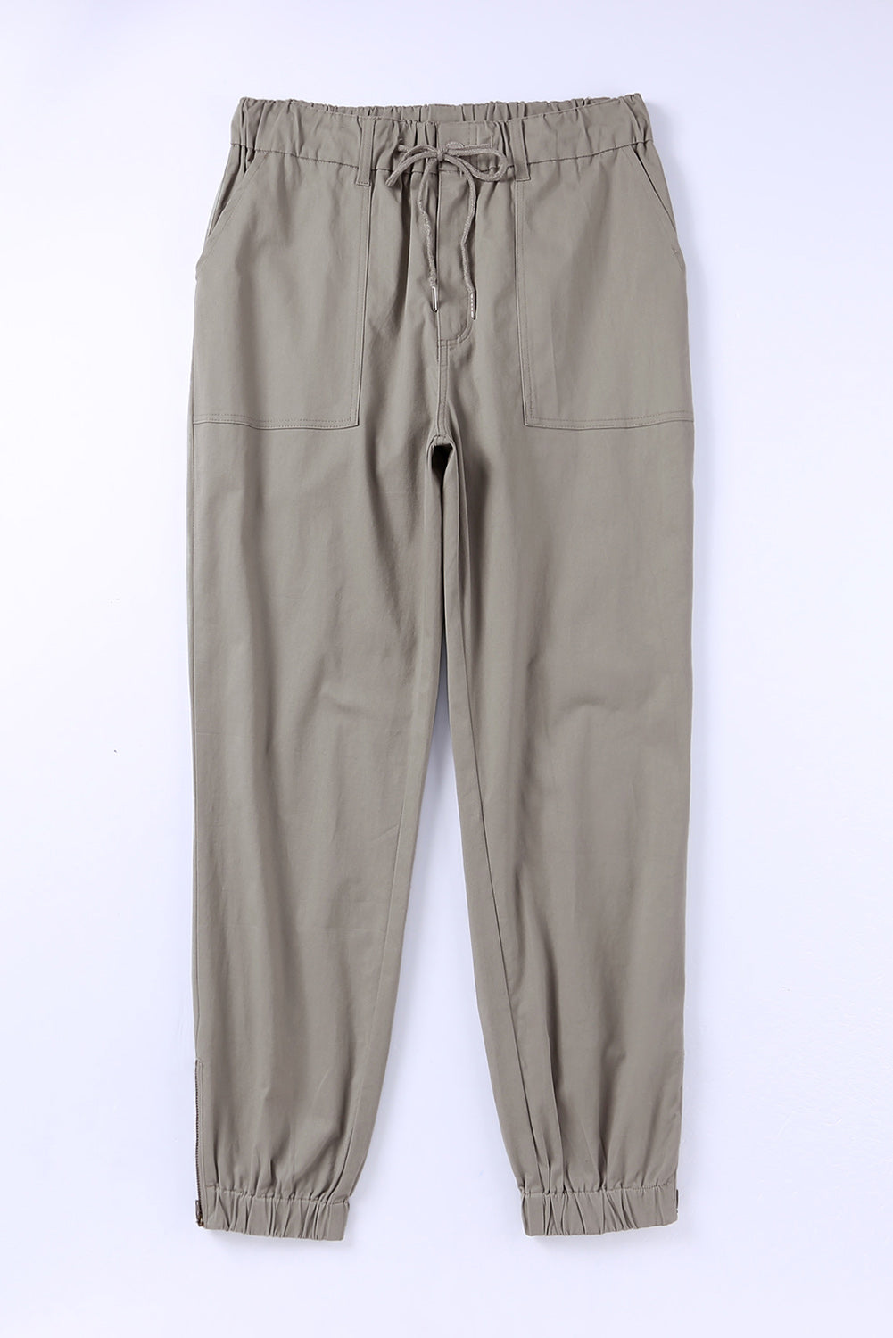 Women's Drawstring Side Zip Joggers