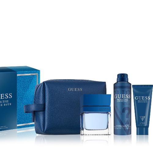 Guess Seductive Homme Blue 4 Piece Gift Set by Guess