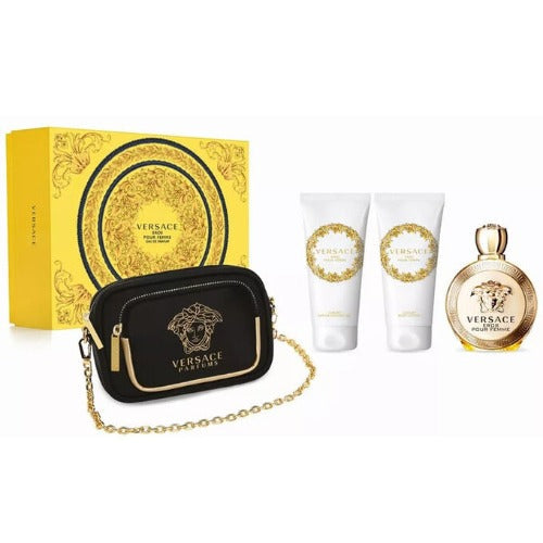 Versace Eros Pour Femme 4 Piece Gift Set by Versace
