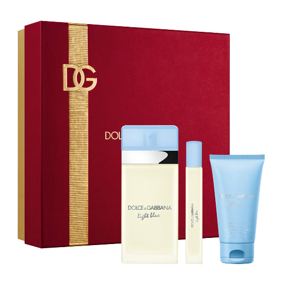 D & G Light Blue 3 Piece Gift Set by Dolce & Gabbana