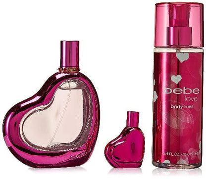 Bebe Love 3 Piece Gift Set by Bebe