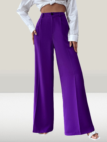 Women's High Waist Wide Leg Pants