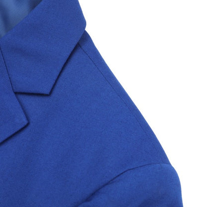 Men's Floral Print Notch Lapel Blazer | Slim Fit Fashion Jacket – Navy Blue, Sky Blue, Royal Blue & Multicolour