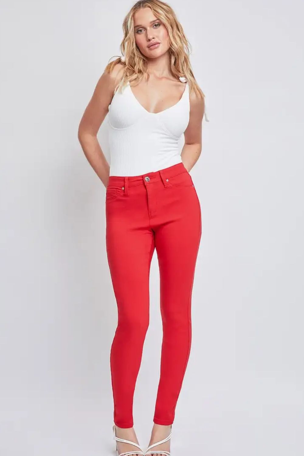 YMI Hyperstretch Mid-Rise Skinny Jeans