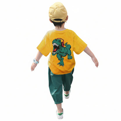 Children's Clothing Boys Summer Suits Western-style Clothes Boys Summer Handsome Short Sleeves by Baby Joy
