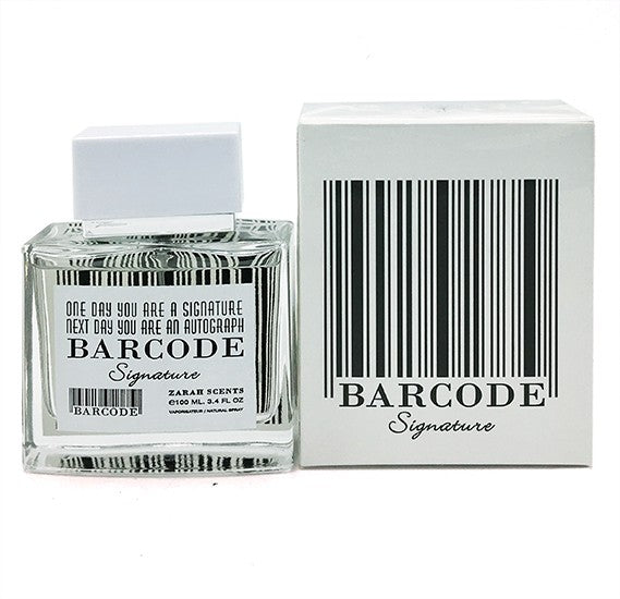 Paris Corner Barcode Signature Eau De Parfum by Paris Corner