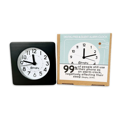 Bagby CLASSIC - Silent Alarm Clock by Bagby