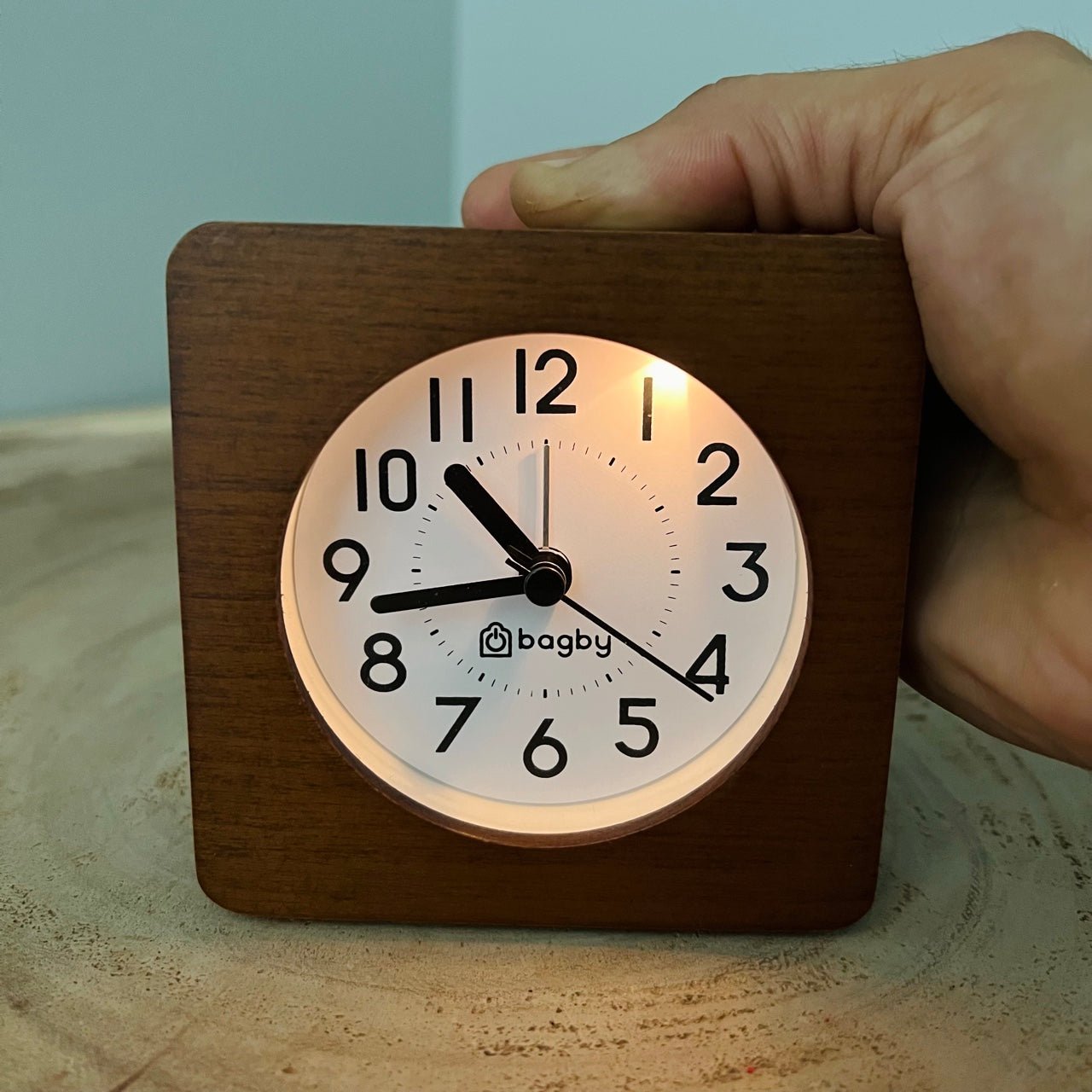 Bagby CLASSIC - Silent Alarm Clock by Bagby